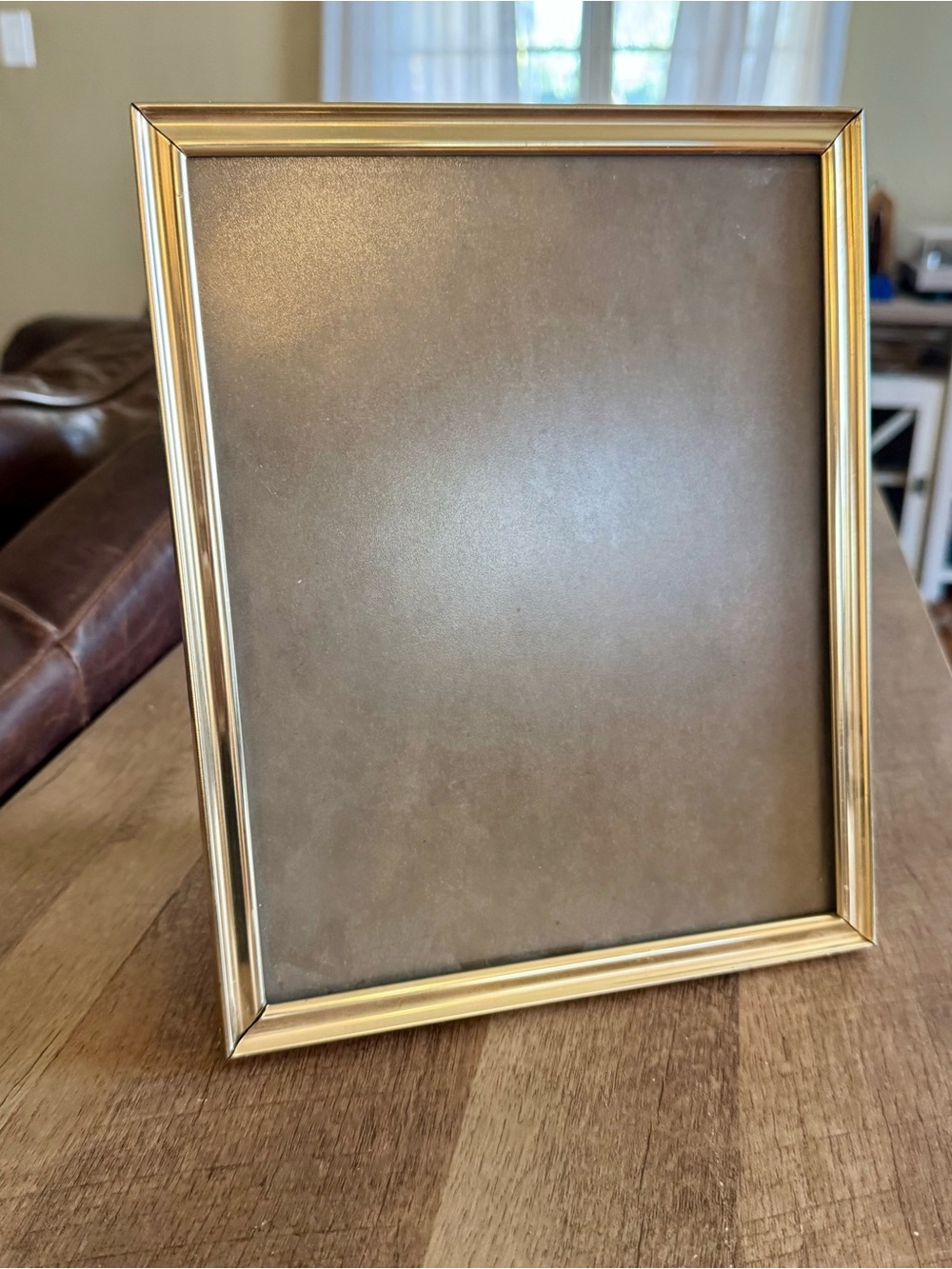 Vintage Gold Picture Frame Photo Landscape Portrait MCM Simple Classic Retro